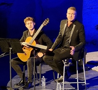 Philippe Jaroussky et Thibaut Garcia en récital à Gordes...