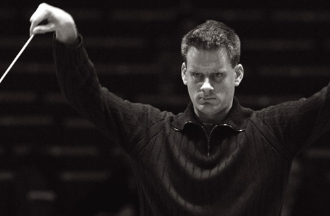 le chef d'orchestre suisse Philippe Jordan, patron musical de l'Opéra de Paris