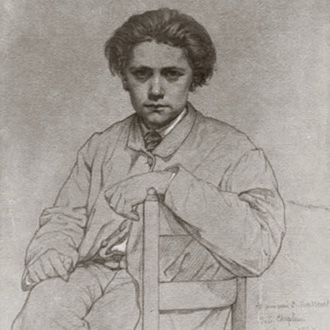 le compositeur français Jules Massenet dont on joue Thaïs au Châtelet (Paris)