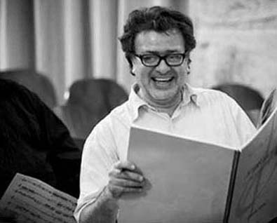 le compositeur Martín Matalon, dont Accroche Note crée "La carta" (2014)