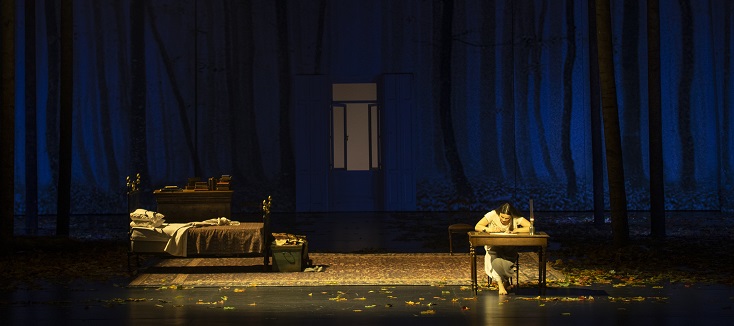 Eugène Onéguine, opéra de Piotr Tchaïkovski, au Palais Garnier (Paris)