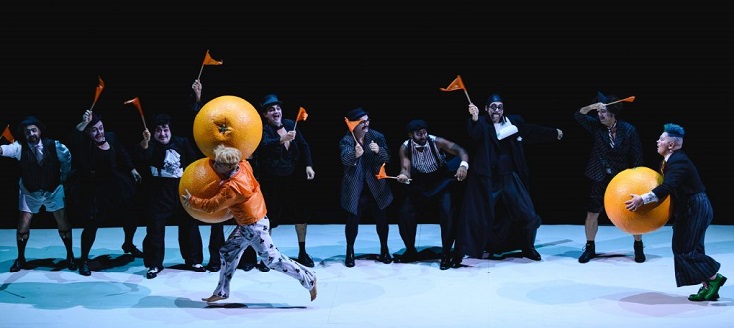 L’amour des trois oranges, opéra de Prokofiev, mis en scène par Pelly à Lyon