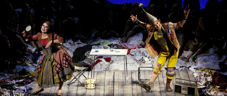 I Pagliacci (Leoncavallo) vu par Pierre-Émile Fourny à l'Opéra-Théâtre de Metz