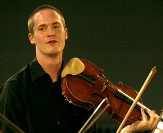 l'altiste Kyle Armbrust au Festival de Verbier, photographié par Mark Shapiro