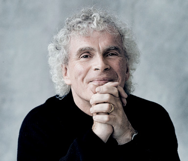 Simon Rattle à la tête des Berliner Philharmonker à Paris