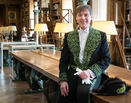 3 avril 2019 : le compositeur Régis Campo entre à l'Académie Française