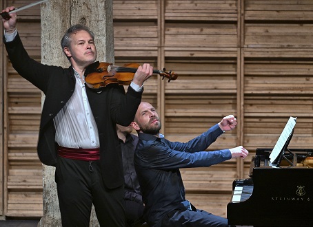 Vadim Repin et Andreï Korobeïnikov à La Grange de Meslay, 11 juin 2023