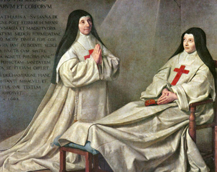 Ex Voto, les dames de Port-Royal, par Philippe de Champaigne (1662)