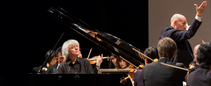 Dezső Ránki joue deux concerti de Mozart à La Roque d'Anthéron (édition 2016)