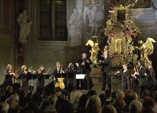 à Sablé, Grande Messe à la Chapelle de l'Empereur Rudolph II
