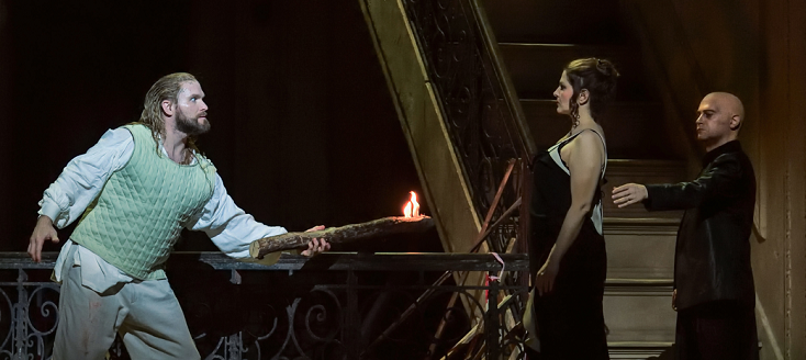 Salle Favart, "Samson", tragédie lyrique de Rameau, mise en scène par Claus Guth