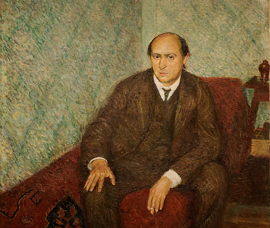 Arnold Schönberg peint par Richard Gerstl à Vienne en 1906