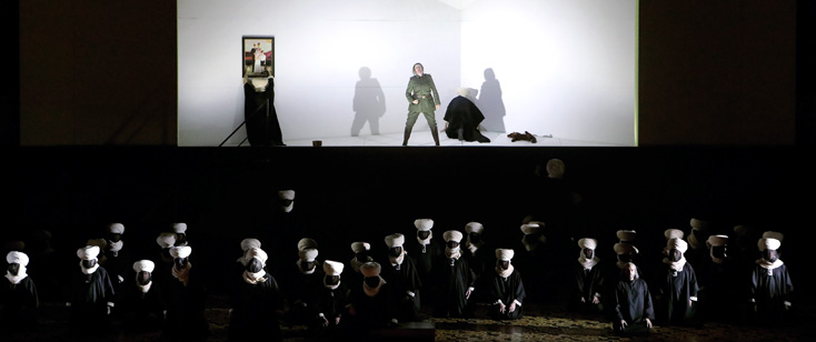 Semiramide fort peu concluante de David Alden à l'Opéra de Munich