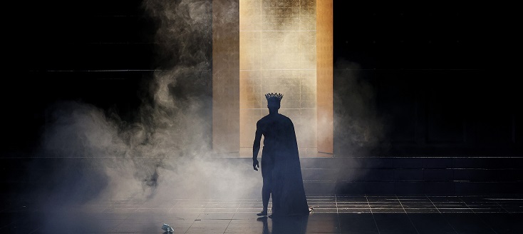 à Rouen, le spectre de Ninus, dans "Semiramide" de Rossini d'après Voltaire...