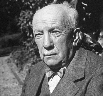Richard Strauss à la fin de sa vie, lorsqu'il compose ses Cinq derniers Lieder