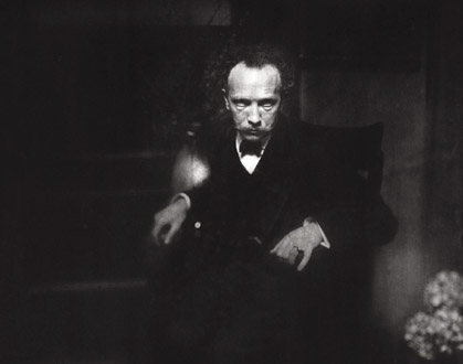 Richard Strauss (1864-1949) photographié par Edward Steichen en 1905