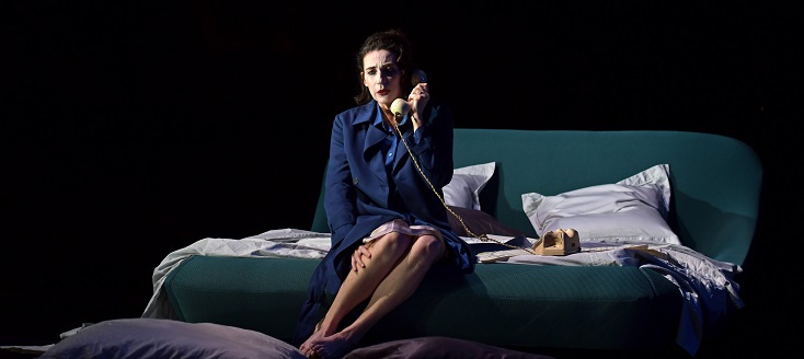 Véronique Gens dans La voix humaine, la tragédie lyrique de Poulenc