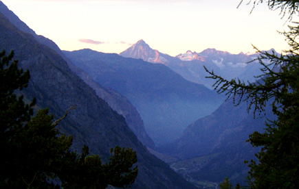 brume vespérale à Riffelalp durant le Zermatt Festival, par Bertrand Bolognesi