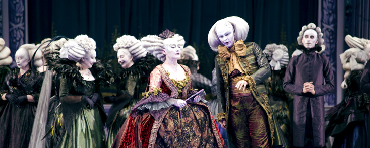 Mirco Magliocca photographie Andrea Chénier à l’Opéra Bastille