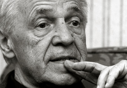 le compositeur français Pierre Boulez (né en 1925)