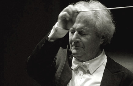 le chef britannique Colin Davis dirige le LSO à Bruxelles