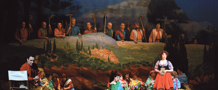 Olivier Desbordes met en scène l'Elisir d'amor (Donizetti) à l'Opéra de Dijon