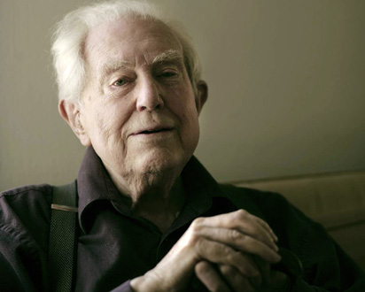 le compositeur américain Elliott Carter, 101 ans !