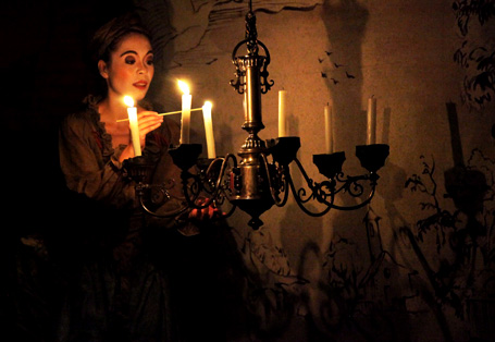 l'ambiance festive et poétique du spectacle baroque turc Müzennâ