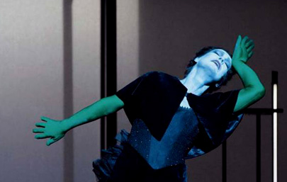 Lulu, spectacle de Robert Wilson et Lou Reed, au Festival d'Automne à Paris