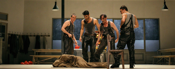 Pionniers à Ingolstadt, spectacle d'Yves Beaunesne