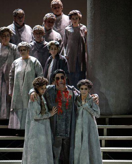 Patrice Nin photographie Œdipe, opéra d’Enescu, à Toulouse