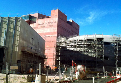 le nouveau Théâtre de l’Archipel conçu par Jean Nouvel à Perpignan