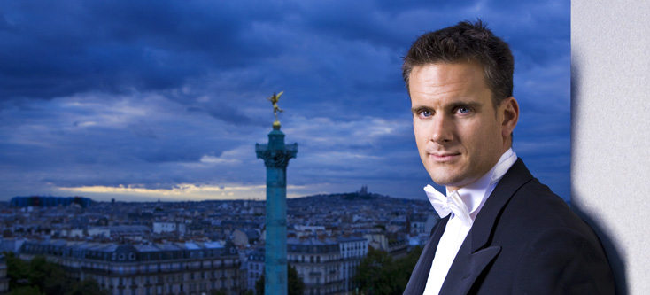 le chef d'orchestre Philippe Jordan par Johannes Ifkovits, Place de la Bastille