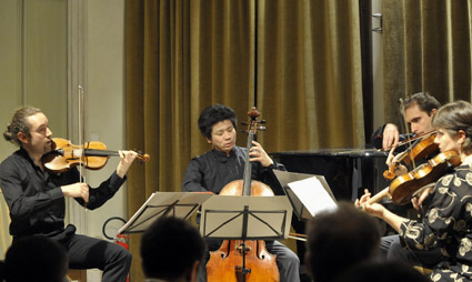 le Quatuor Cambini à la Fondation Bru Zane, à Venise