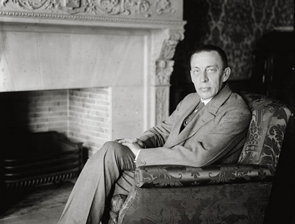 le compositeur russe Sergeï Rachmaninov