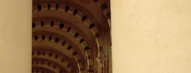 Voûtes à Vézelay, photographiées par Bertrand Bolognesi en 2009