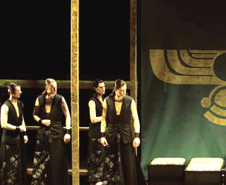 Patrice Nin photographie Temistocle, opéra de JC. Bach, au Capitole