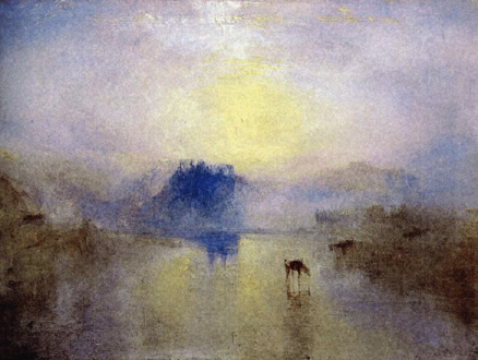 peinture de William Turner pour ce concert de l'Ensemble Intercontemporain